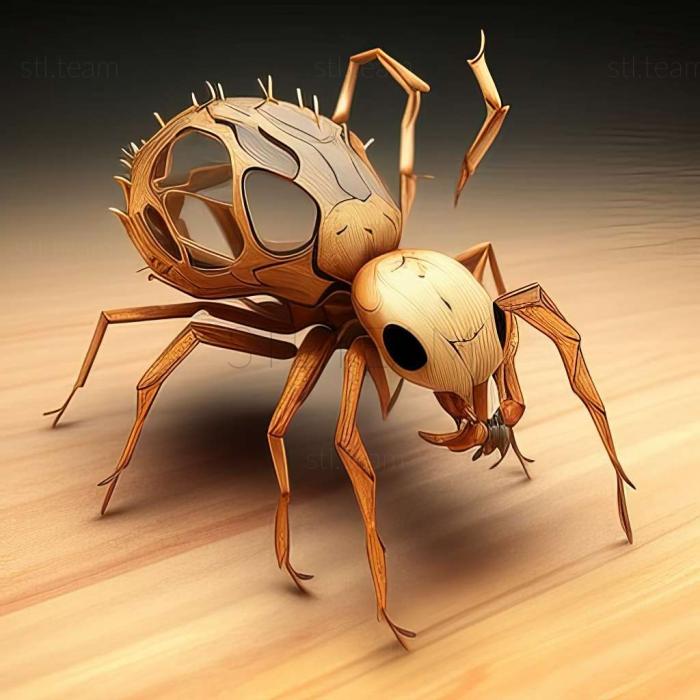 3D модель Pheidole obtusopilosa (STL)